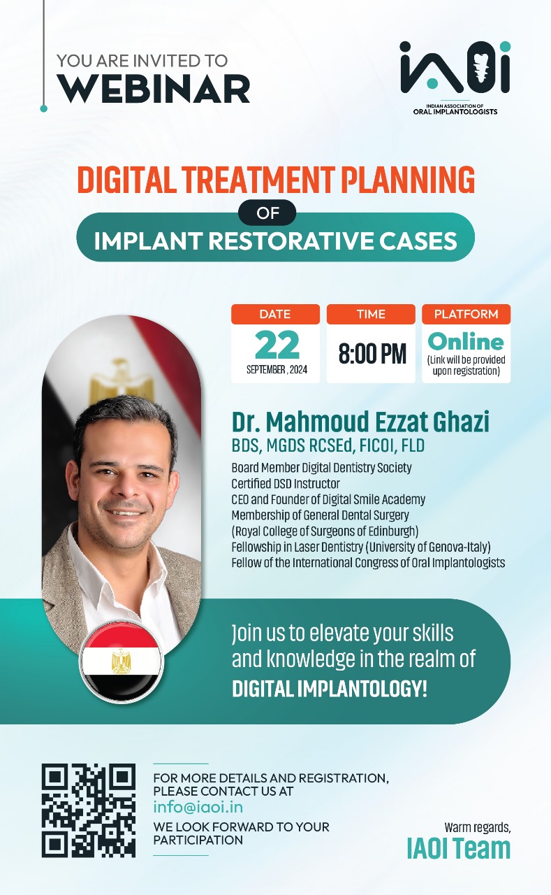 Digital Treatment Planning Implant Restorative Cases